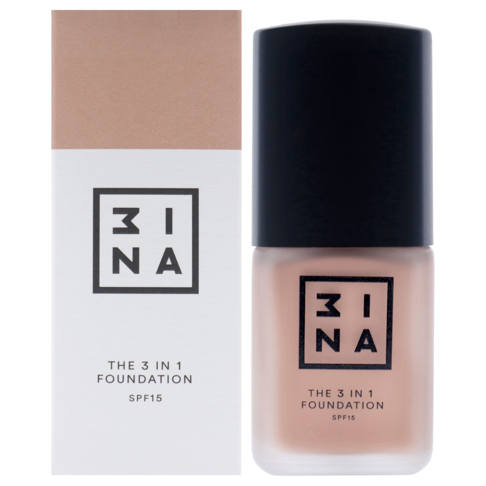 The 3-In-1 Foundation SPF 15 - 203 by 3Ina for Women - 1.01 oz Foundation